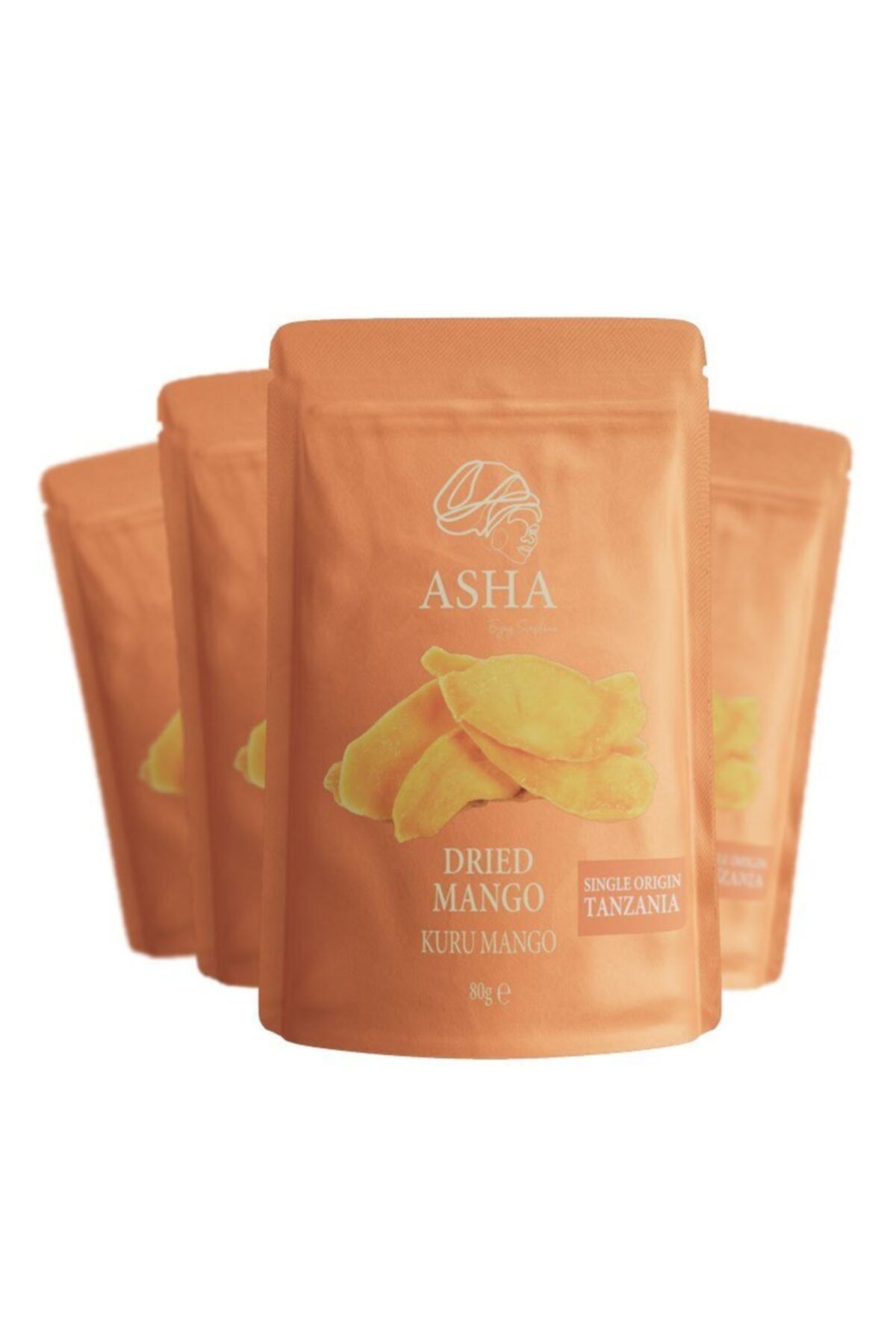 asha Kuru Mango 80g X 4 Paket