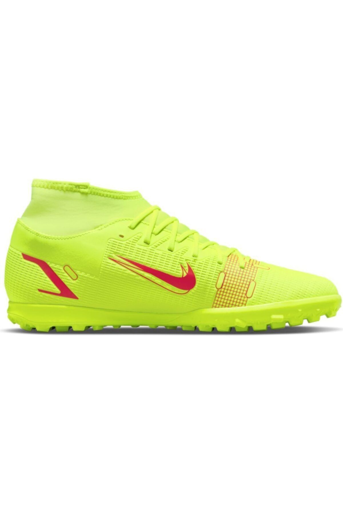 Nike Superfly 8 Club Tf Halı Saha Ayakkabısı Sarı - Cv0955760
