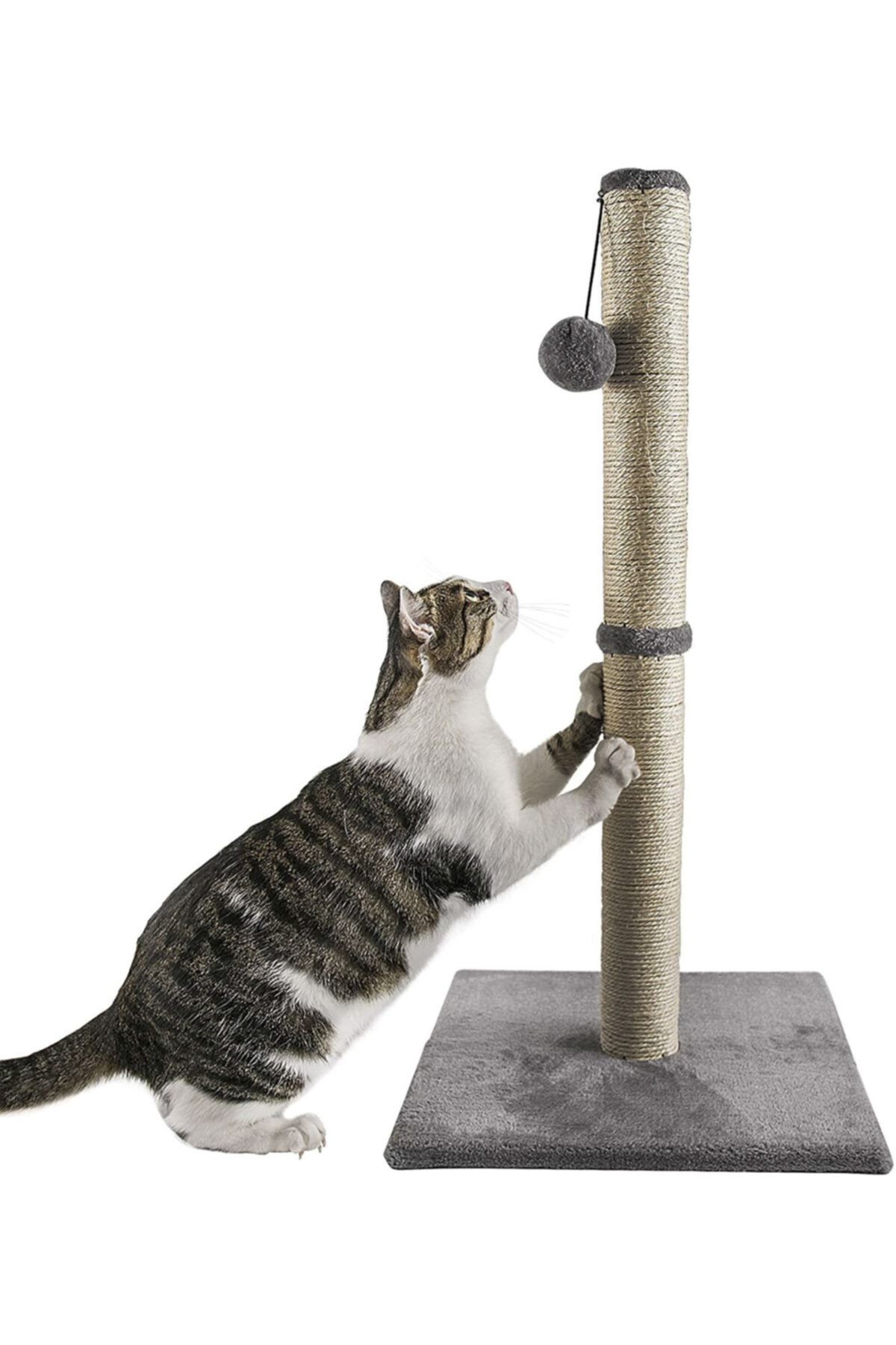 BYPET Kedi Tırmalama Direği Kedi Aktivite Alanı Ve Uzun Tırmalamanı Tahtası Kedi Oyuncaklı