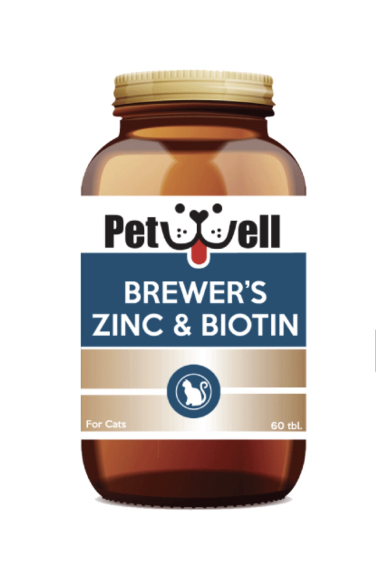 petwell Brewer's Çinko Ve Biotin Kedi Vitamini