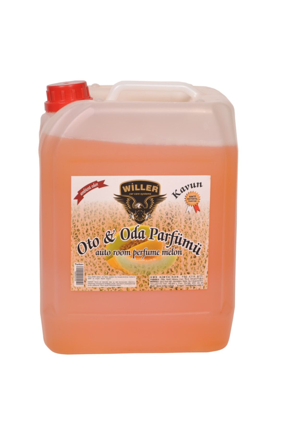 WİLLER Oto & Oda Parfümü Kavun 5 Lt