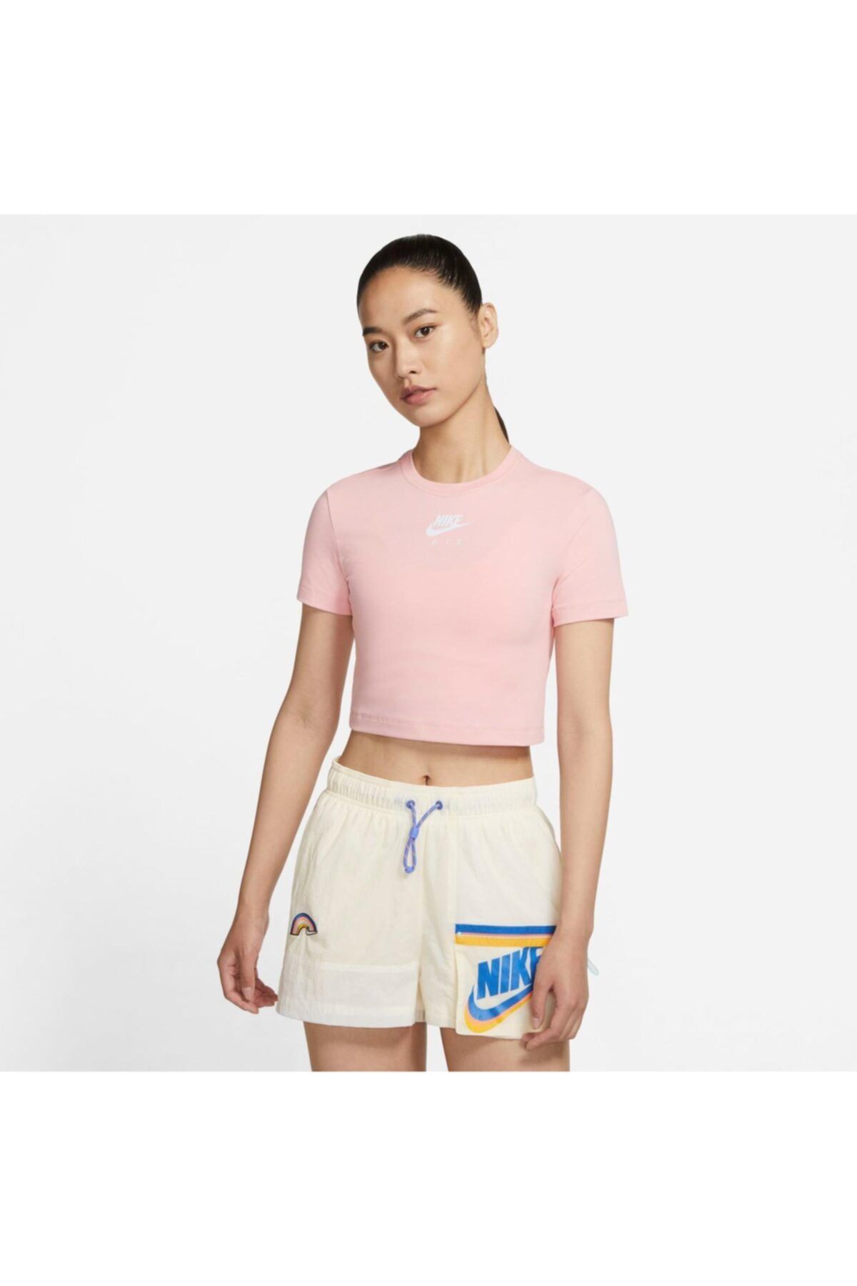 Nike Air Kadın Pembe Crop T-shirt