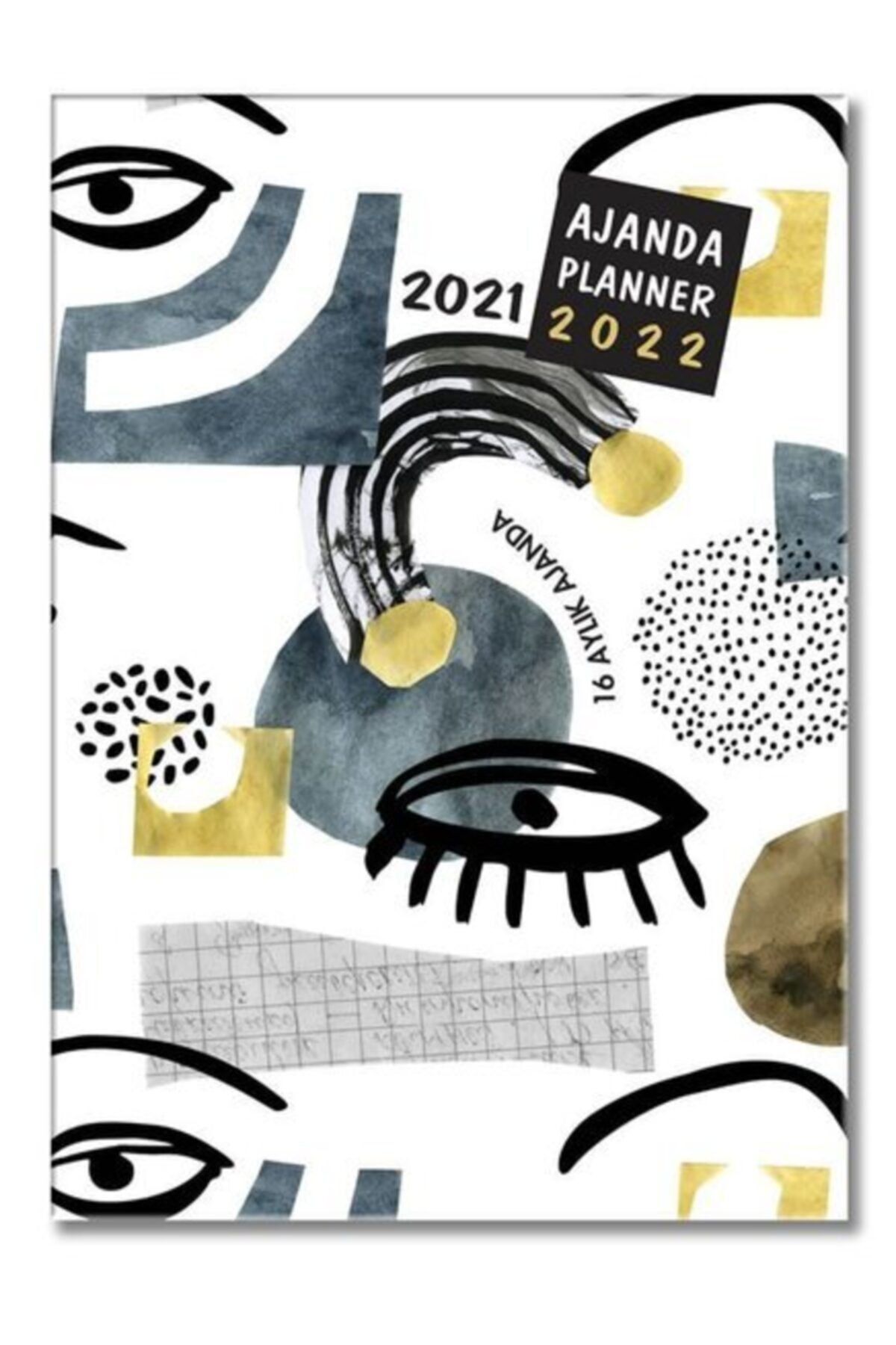 Akademi Çocuk 2021-2022 16 Aylık Ajanda Blue