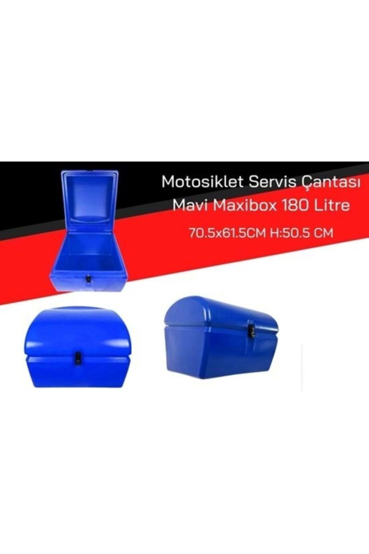 NamTuning Motosiklet Servis Çantası 180 Lt Maxi Boy Mavi Renk