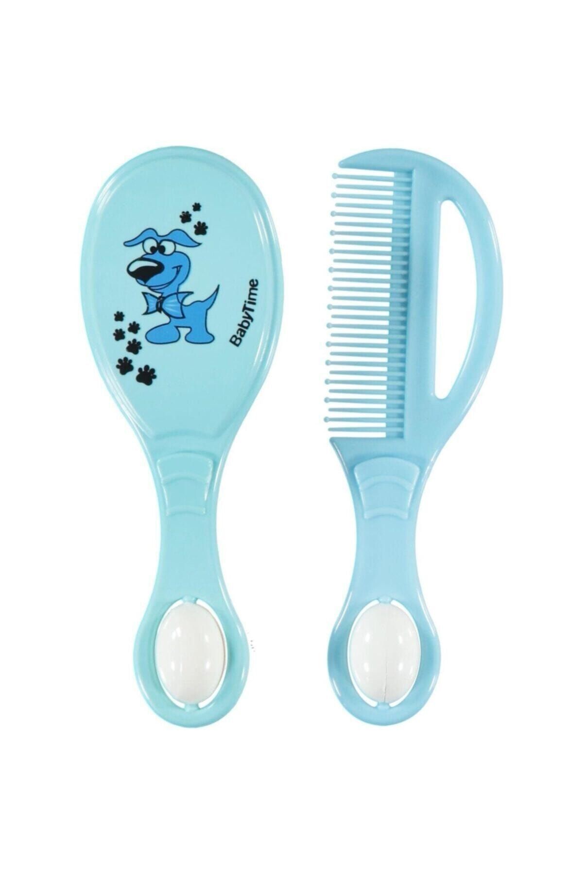 Babytime Baby Time Bt189 Tarak Fırça Seti - Mavi