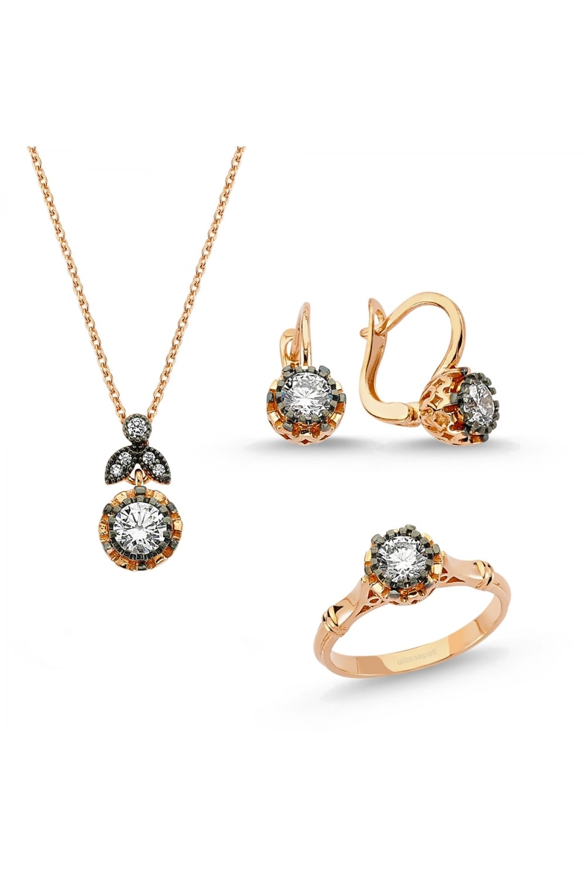 Altın Sepeti Altın Tektaş Otantik Takım