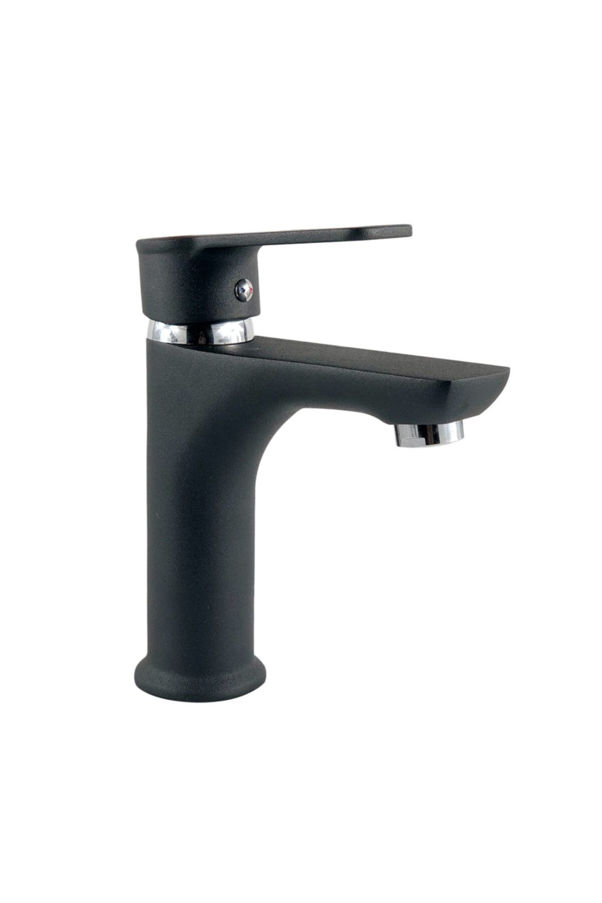 Fildişi Vogue Lavabo Bataryası Siyah