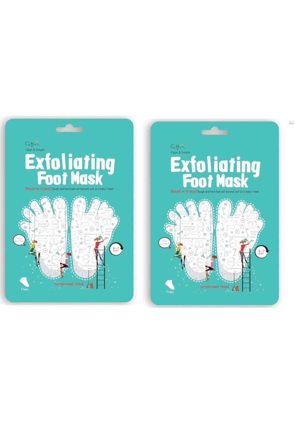 Cettua Clean&Simple Ayak Maskesi Peeling Etkili X 2 Paket
