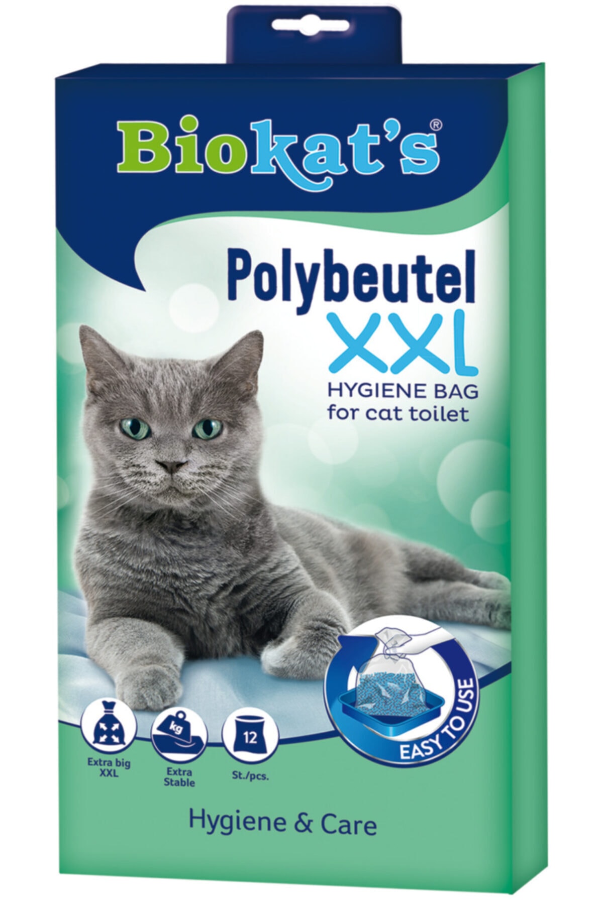 Biokats Kedi Kumu Hijyen Torbası Xxl