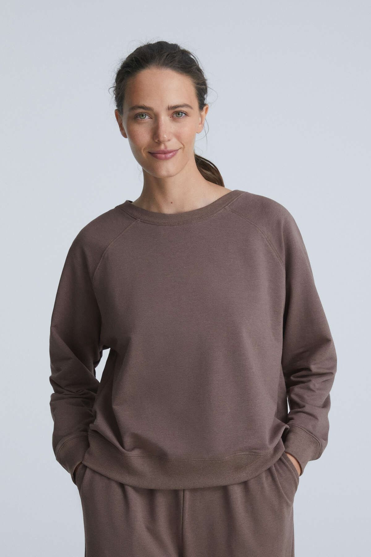 Oysho Pamuklu Sweatshirt