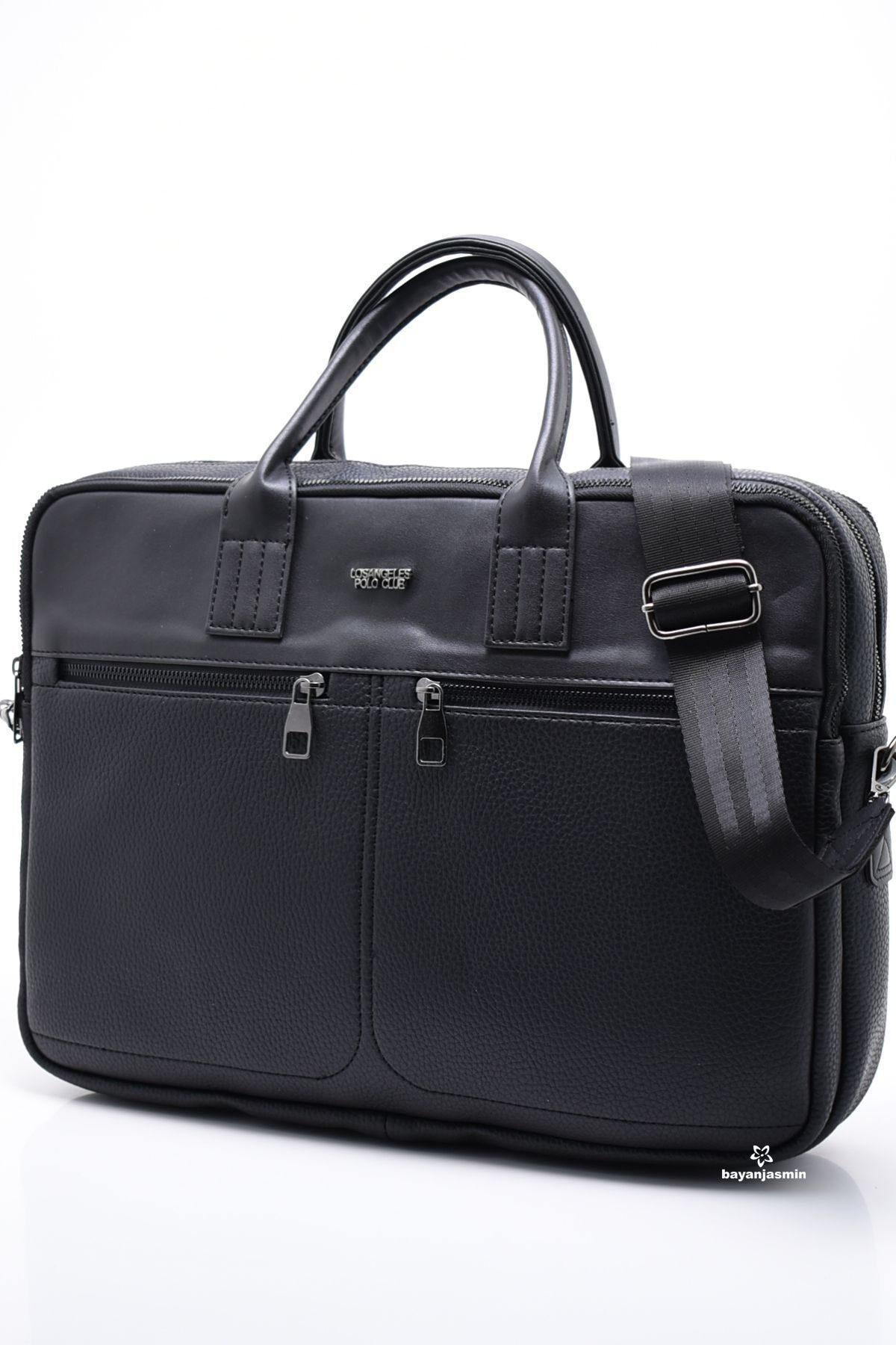 LOS ANGELES POLO CLUB Siyah Unisex Laptop & Evrak Çantası