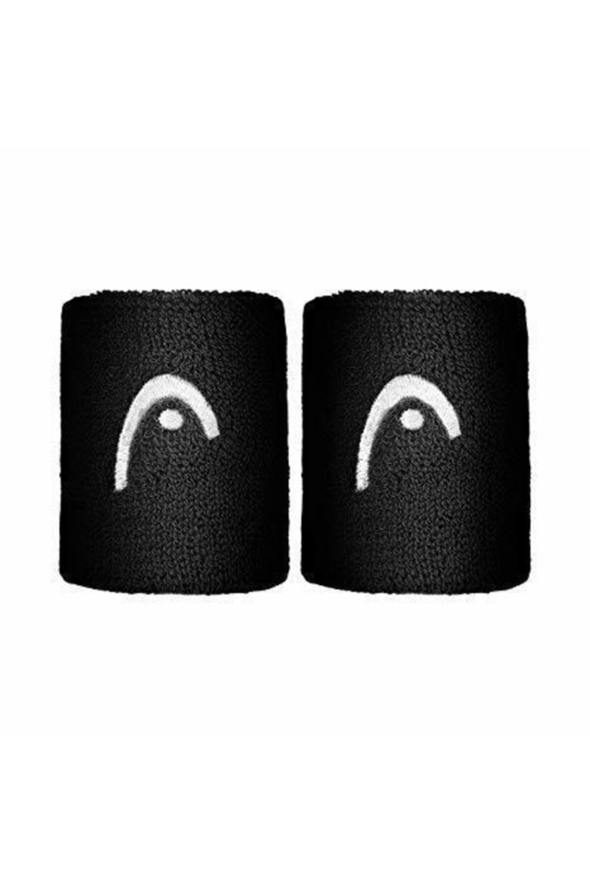 Head Wristband 2.5 Siyah Çift Tenis El Bilekliği