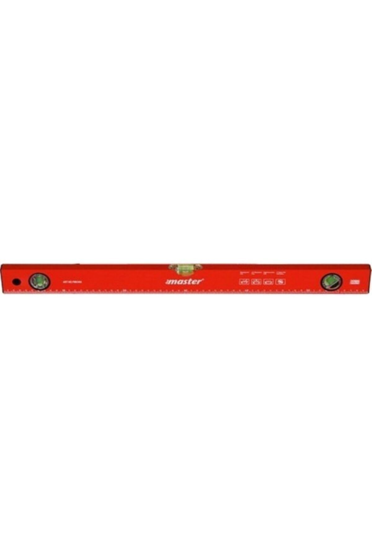 Firstmaster First Master Mastarlı Su Terazisi Kırmızı Gövde 40 Cm