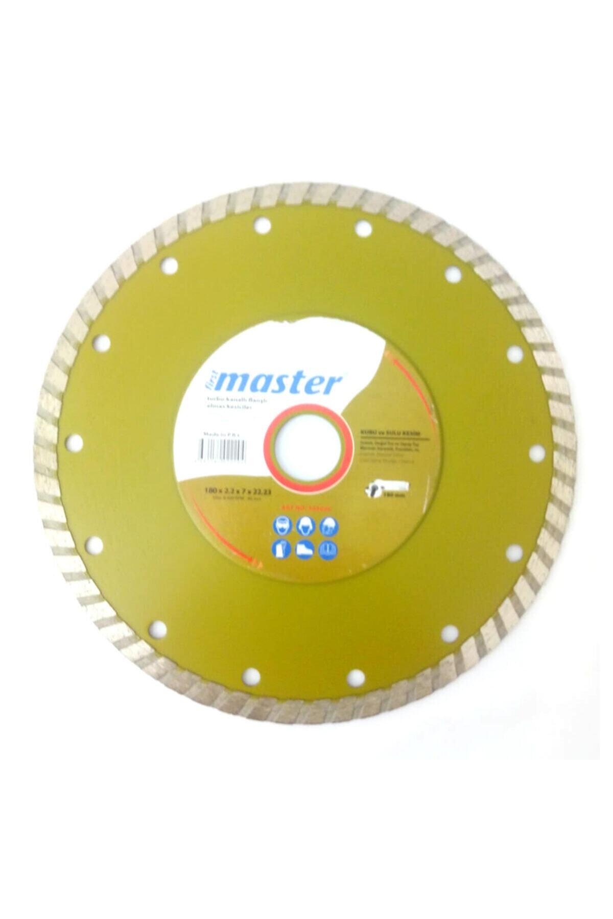 Firstmaster First Master Turbo Kanallı Flanşlı Elmas Kesici 180 Mm