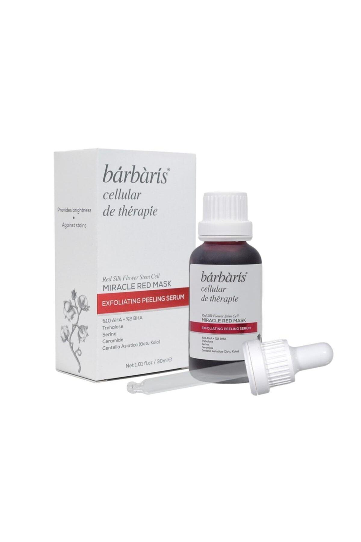 Barbaris Cilt Yenileyici 10% Aha + 2% Bha Mucizevi Kırmızı Peeling Serumu (glycolic Acid + Salicylic