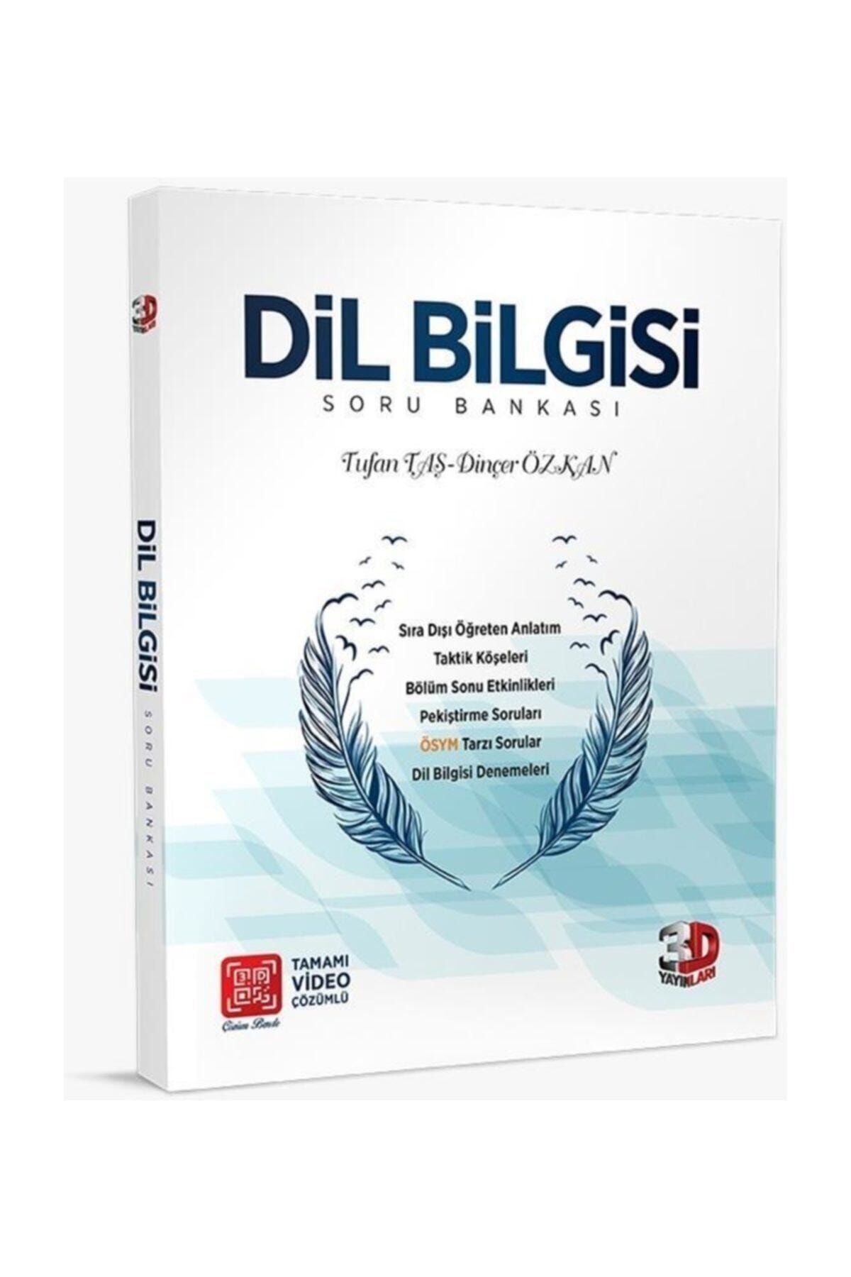 3D Yayınları 3d 2021-2022 Dil Bilgisi Tamamı Video Çözümlü Soru Bankası