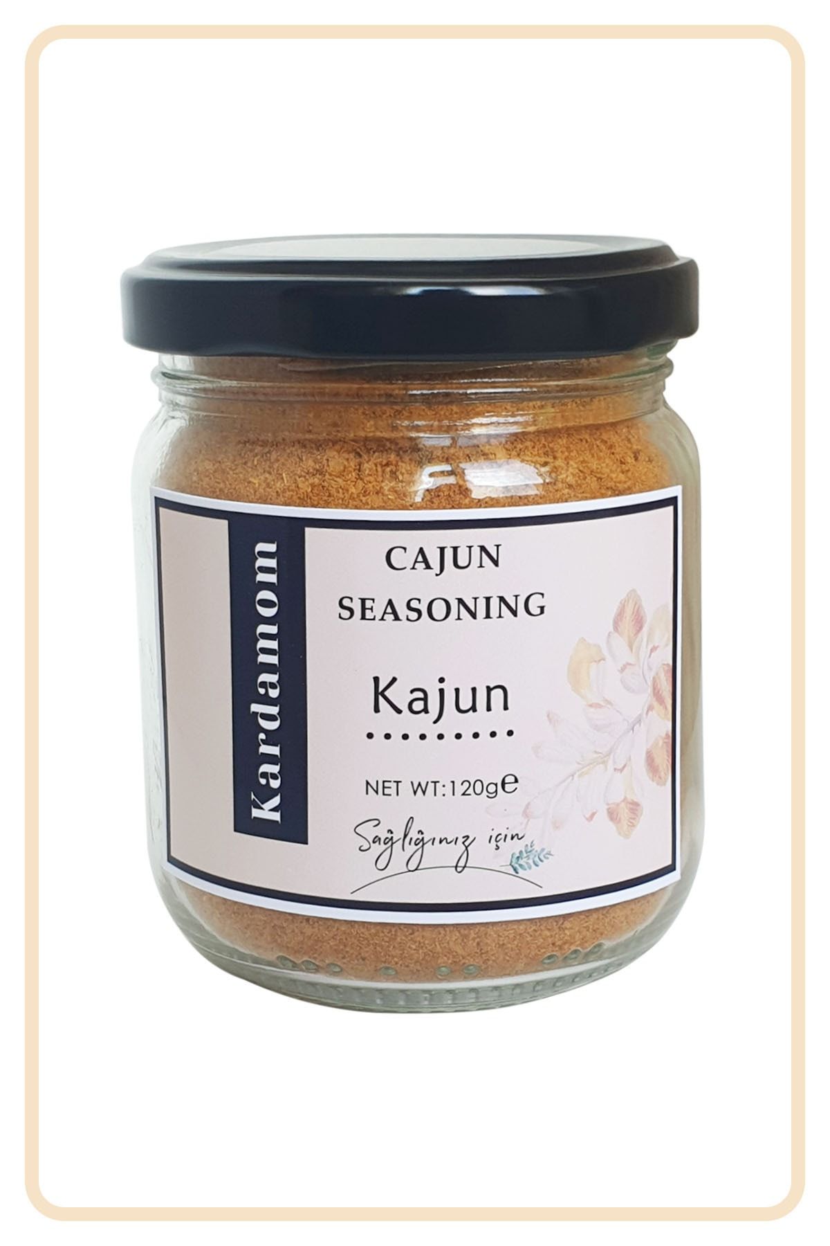 Kardamom Kajun Harcı - Baharatı 120g