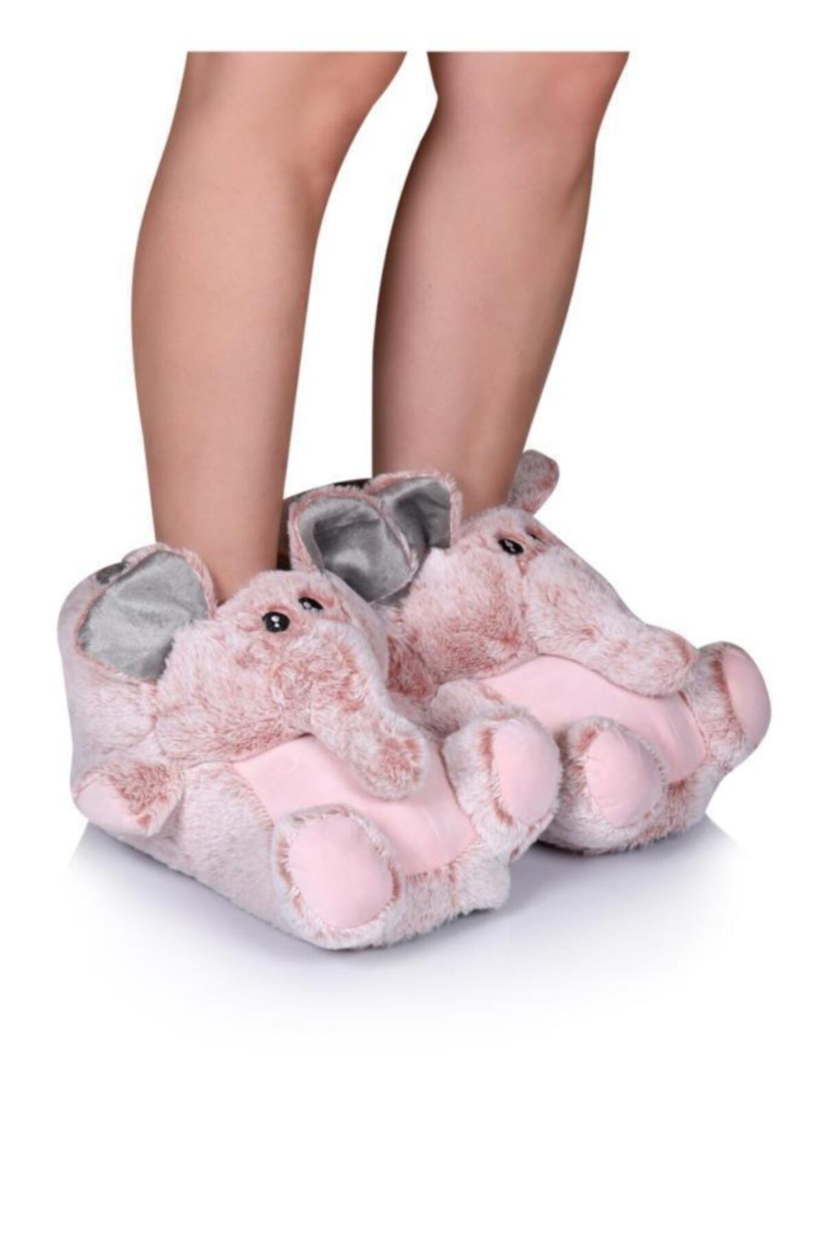 Twigy Yy0290 Tw Elephant Kadın Hayvanlı Panduf Pembe 36-41