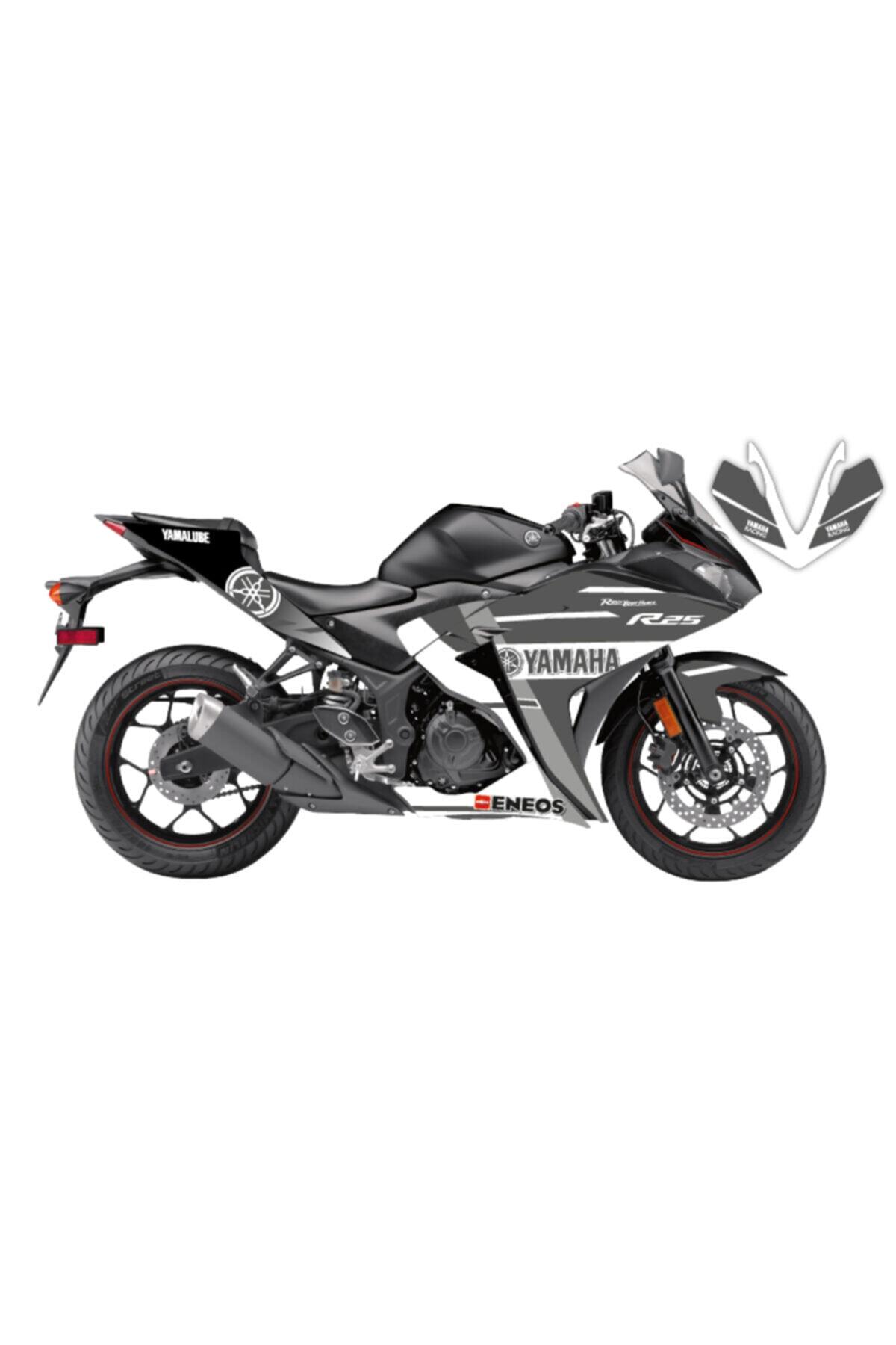 apline Yamha Yzf R25 Racergray Sticker Seti