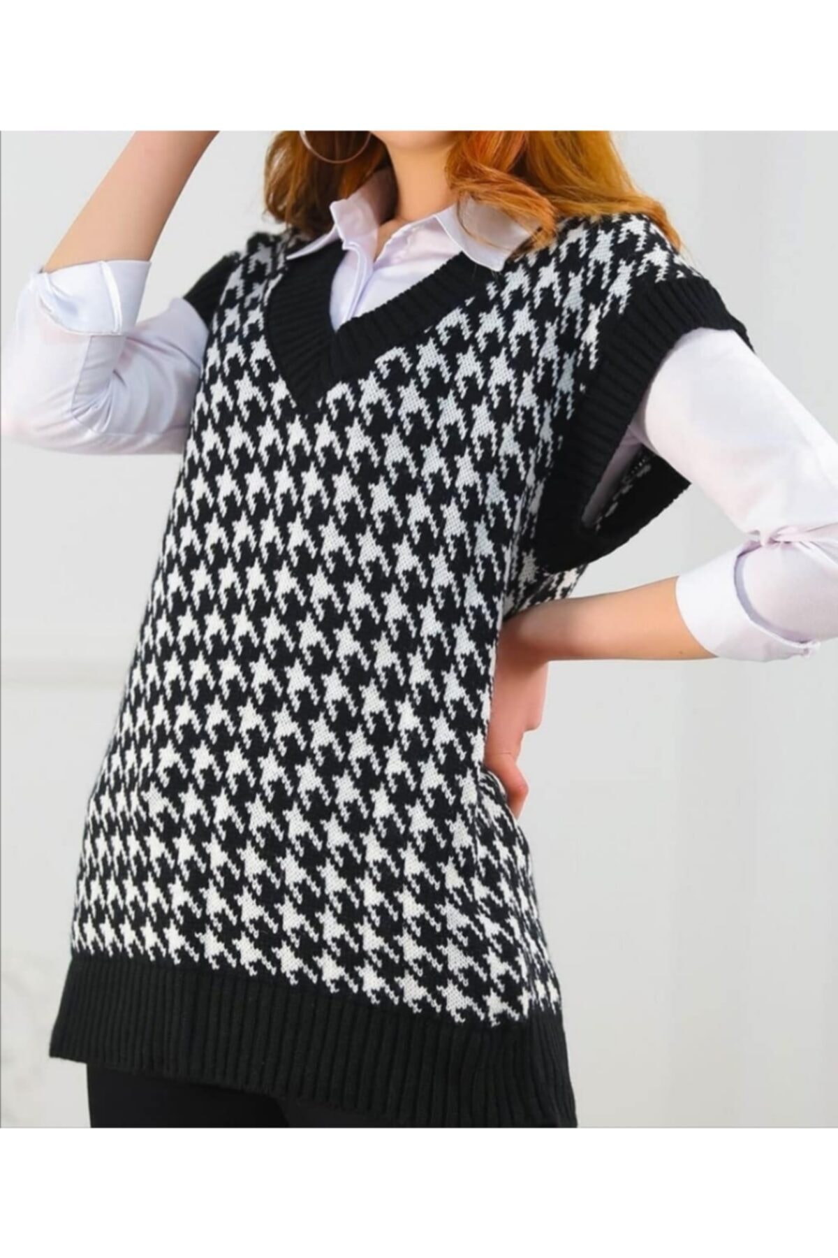 OLİVA Kadın Siyah Süveter