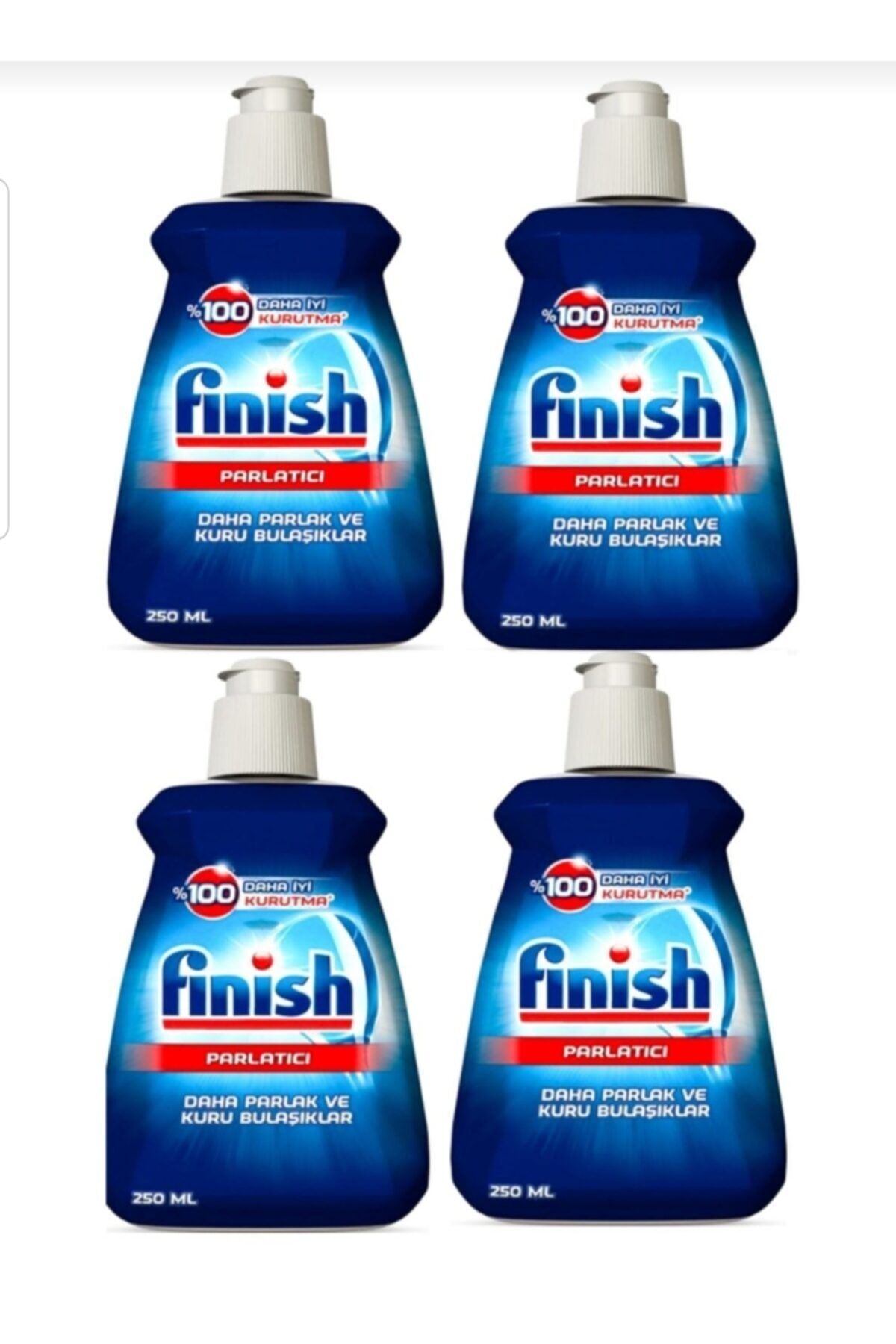 Finish Bulaşık Makinesi Parlatıcı 250 Ml*4 Adet