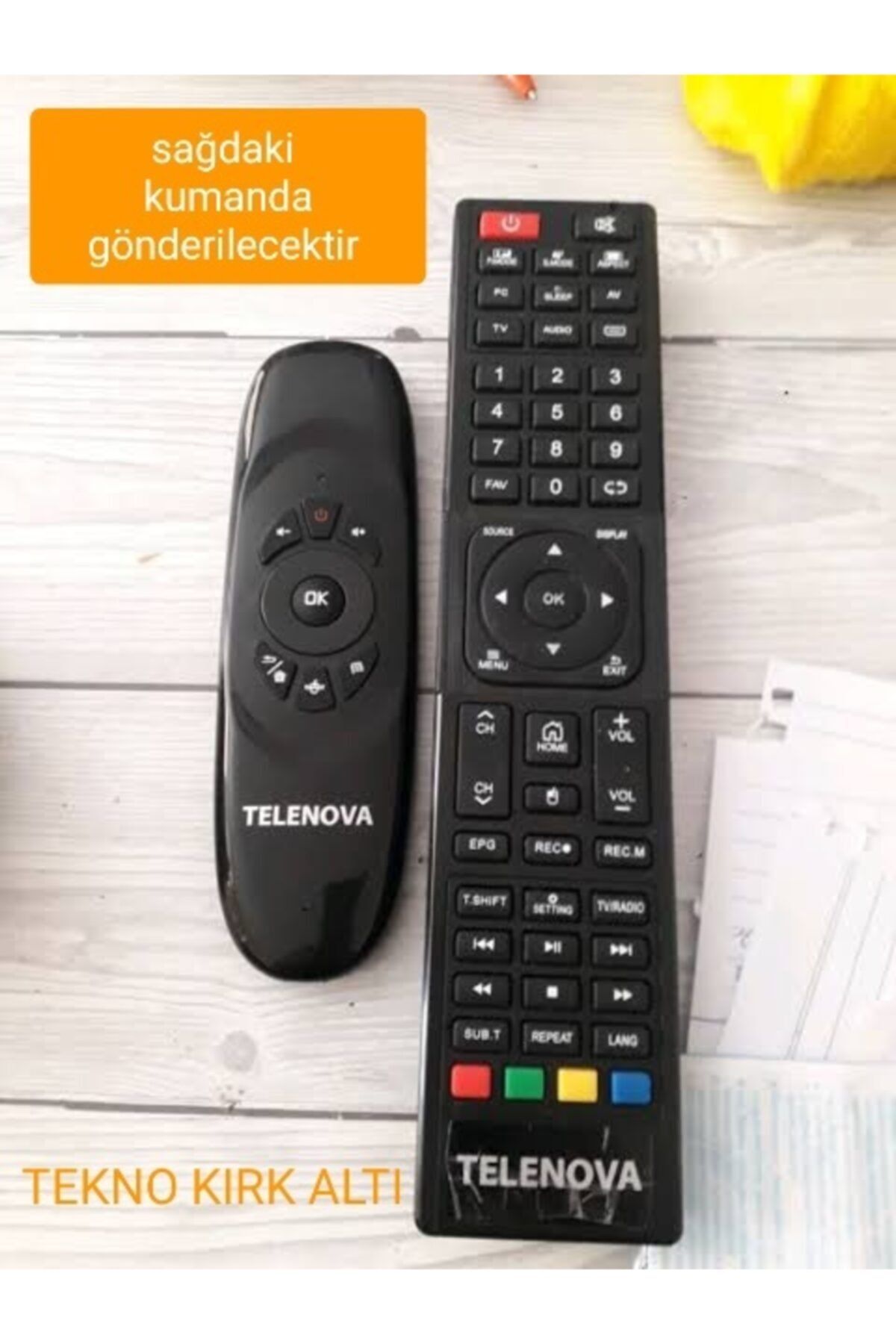 TELENOVA Smart, Hd Kumanda