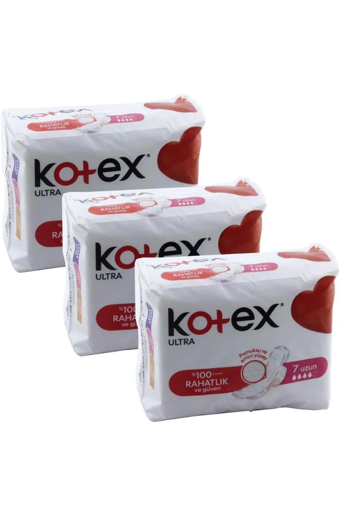 Kotex Hijyenik Ped Ultra Extra Uzun X 3 Adet