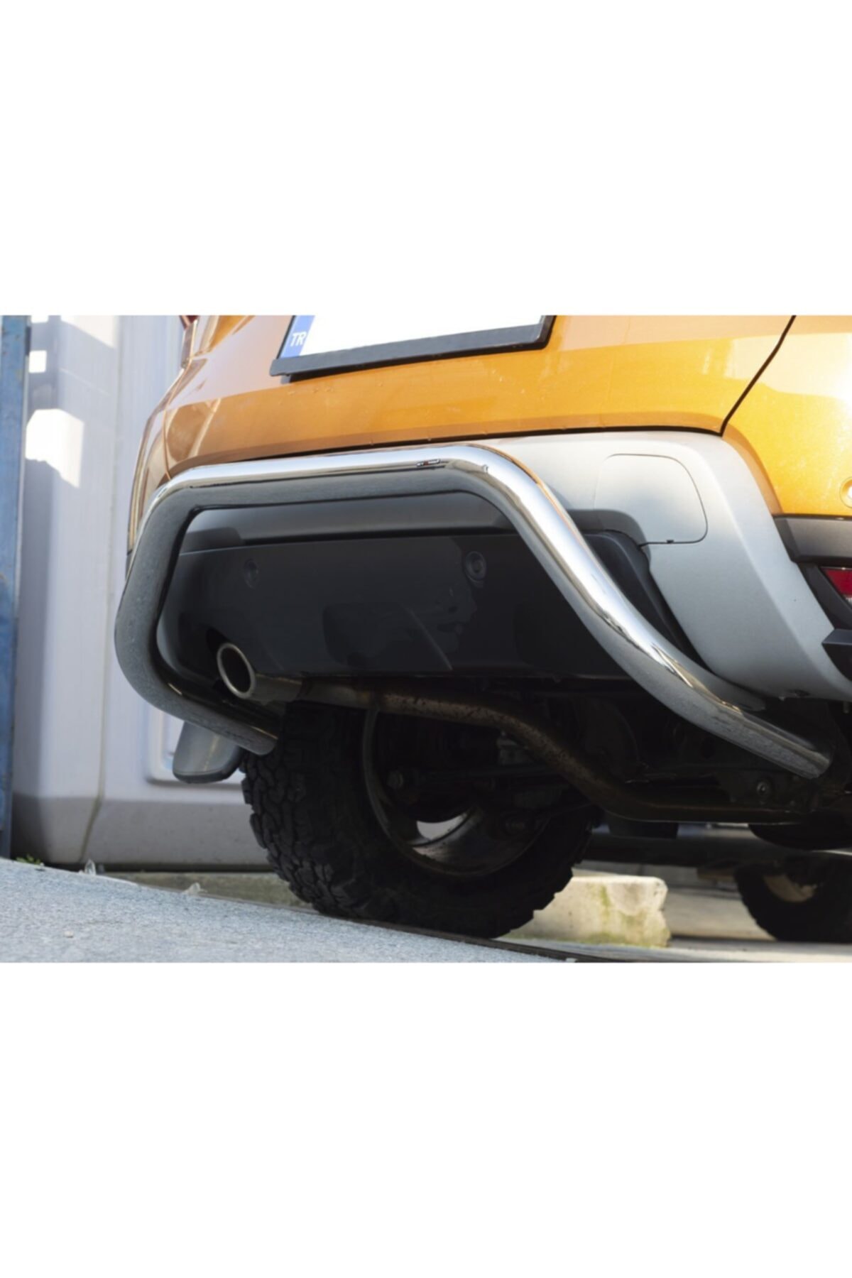 Omsa Dacia Duster Pars Arka Koruma Çap:60 Krom Adblue 2018 Ve Sonrası