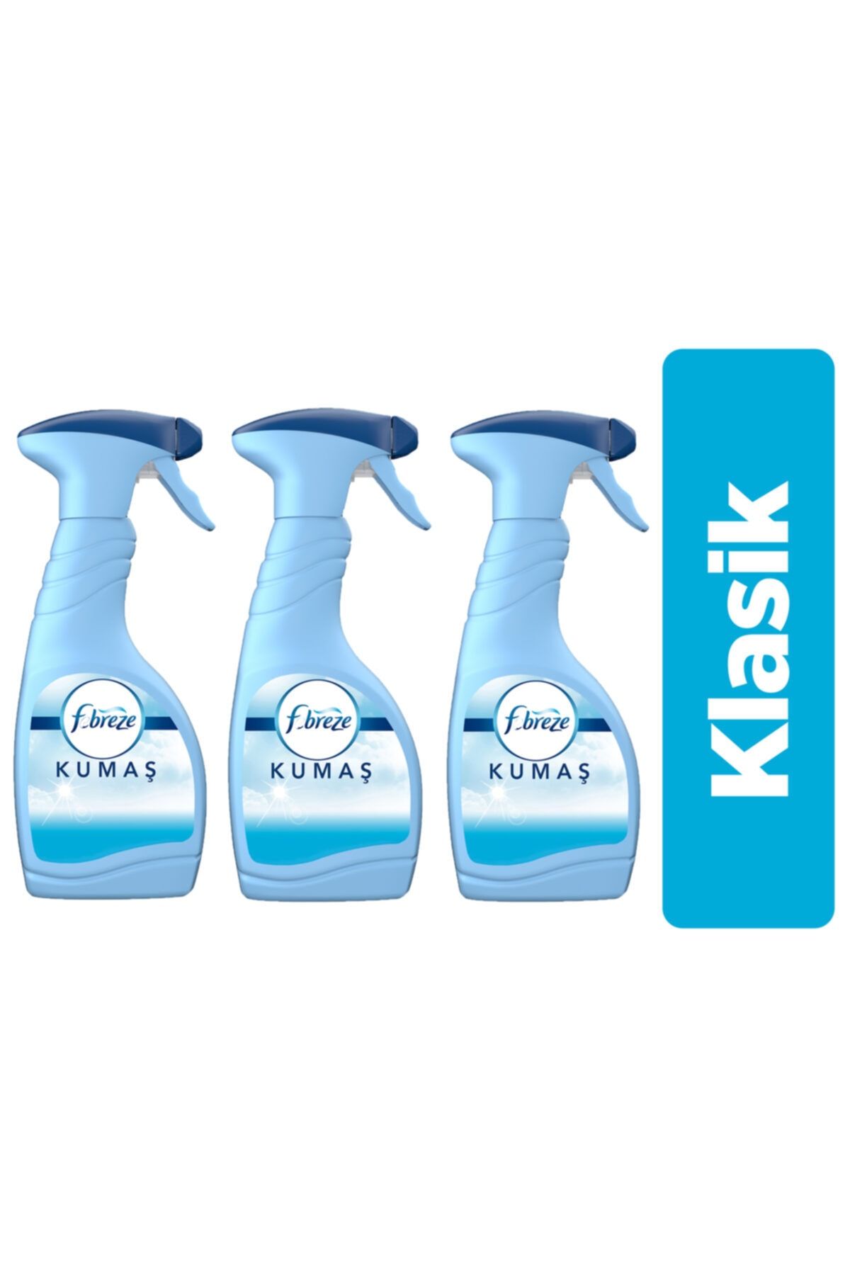 Febreze Kumaş Ve Çamaşır Ferahlatıcı Sprey Klasik 500 Ml X 3 Adet