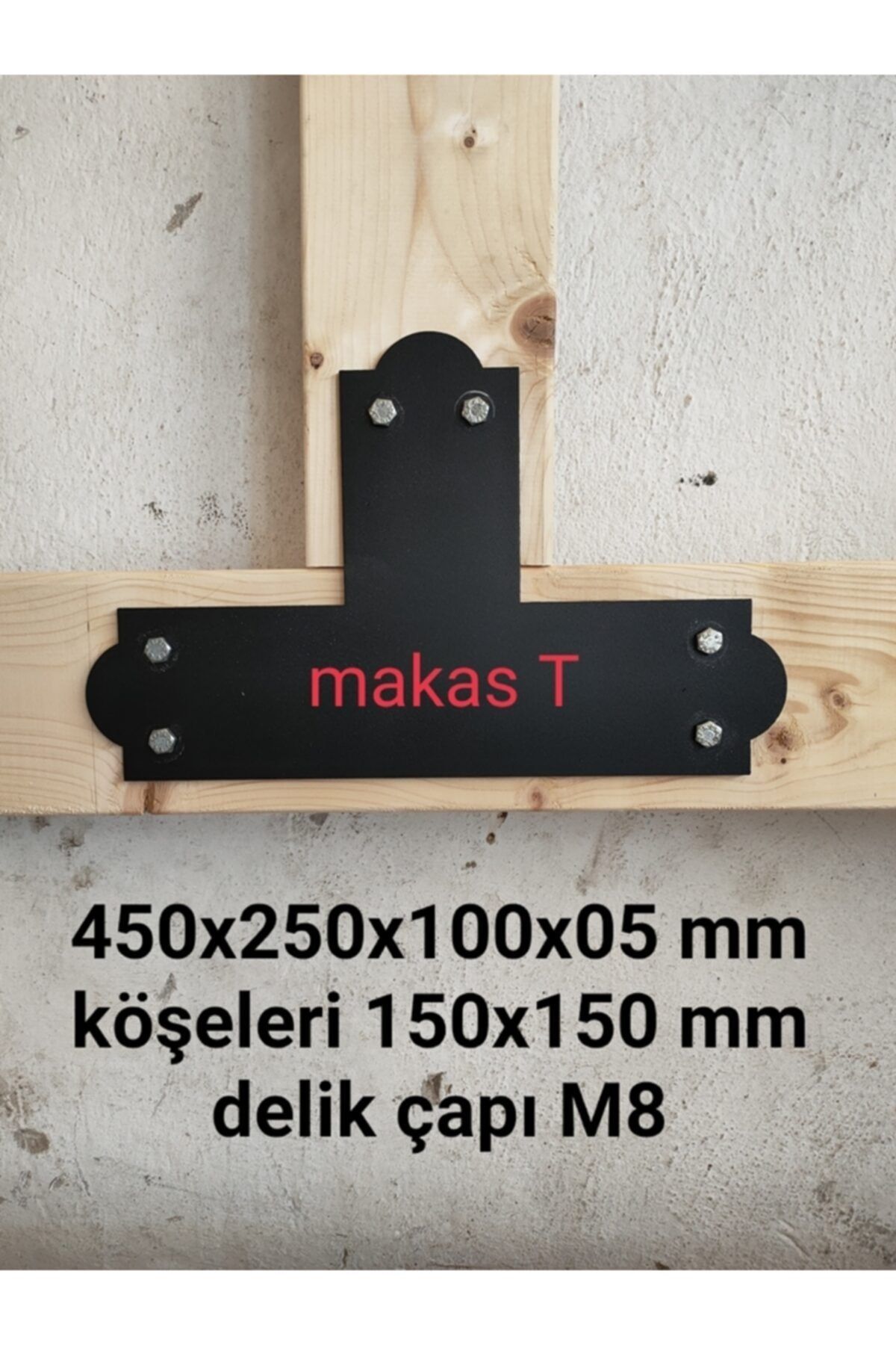 MNBE Pergule Pergola Çatı Makas Montaj Aparatı T Model