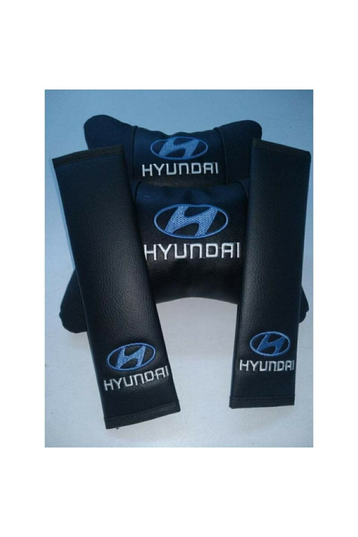 OTOPİNK Hyündai Accent Admire 2002-2006 Premium Konfor Seti Yastık-kemer- Set