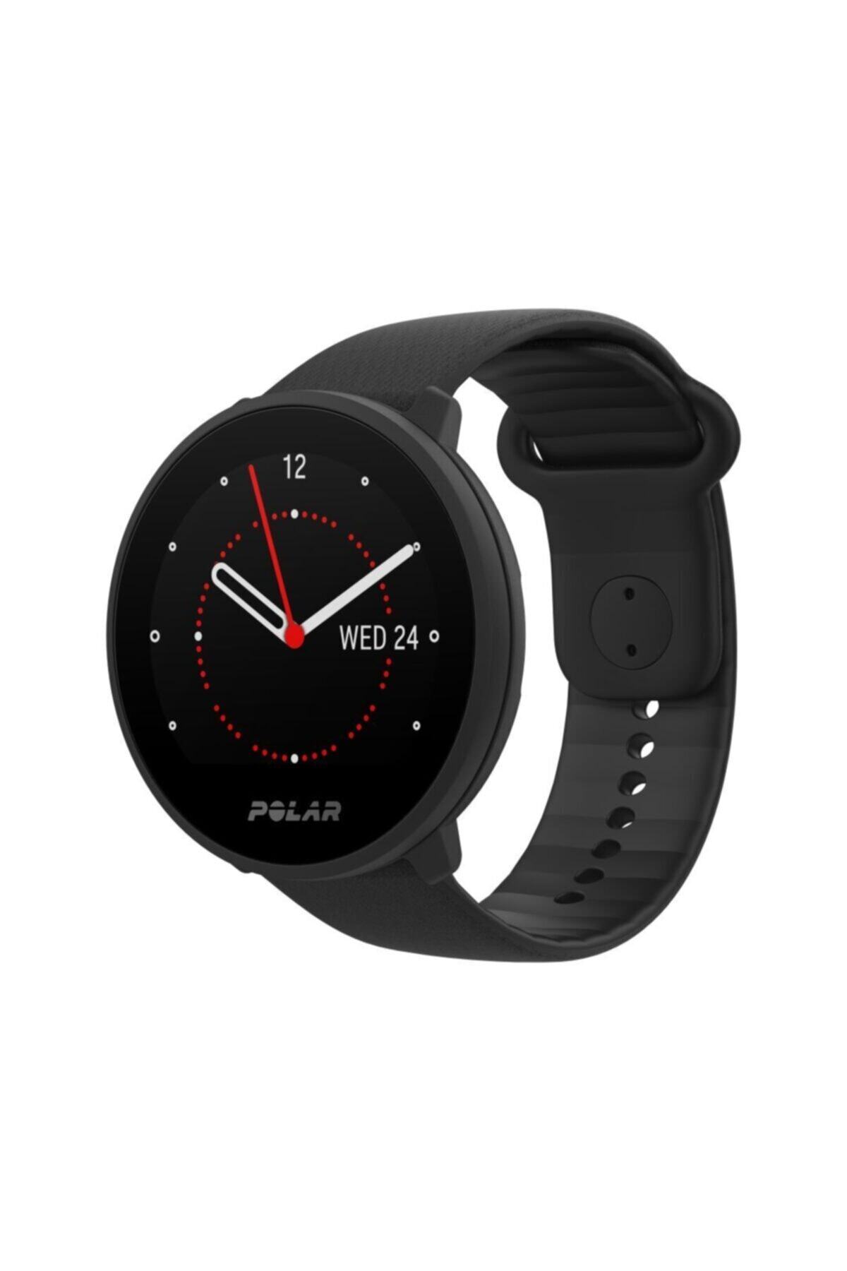 POLAR Unite Bilekten Kalp Atış Hızı Ölçümü Ve Uyku Takibi Özellikli Fitness Saati Siyah S-l
