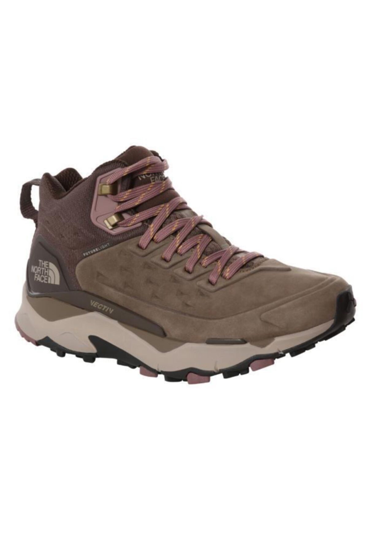 THE NORTH FACE Vectiv Exploris Mid Futurelight Leather Kadın Deri Bot Kahverengi
