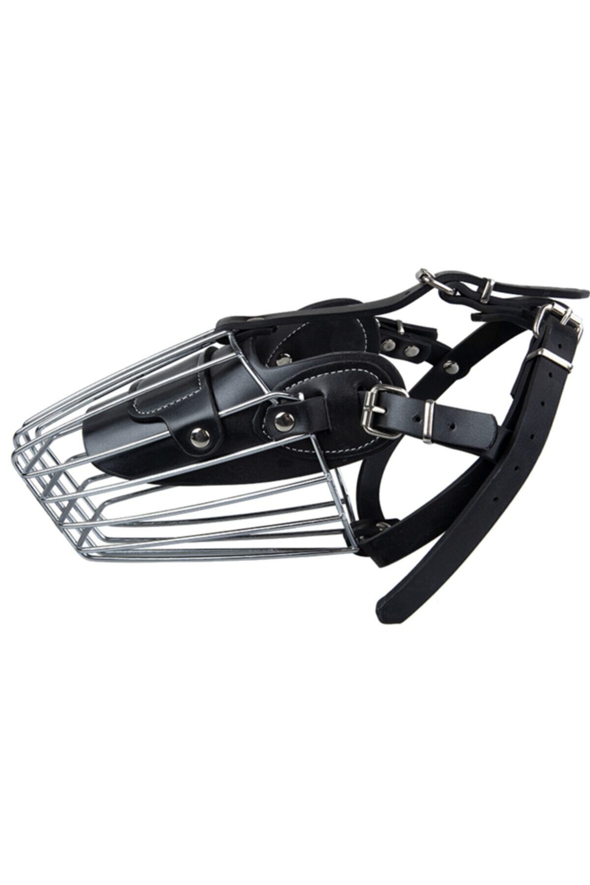 Markapet Malineus Metal Köpek Ağızlığı 33 cm Siyah