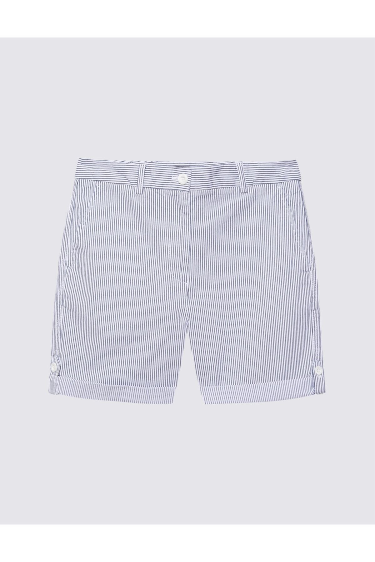 Marks & Spencer Çizgili Chino Şort