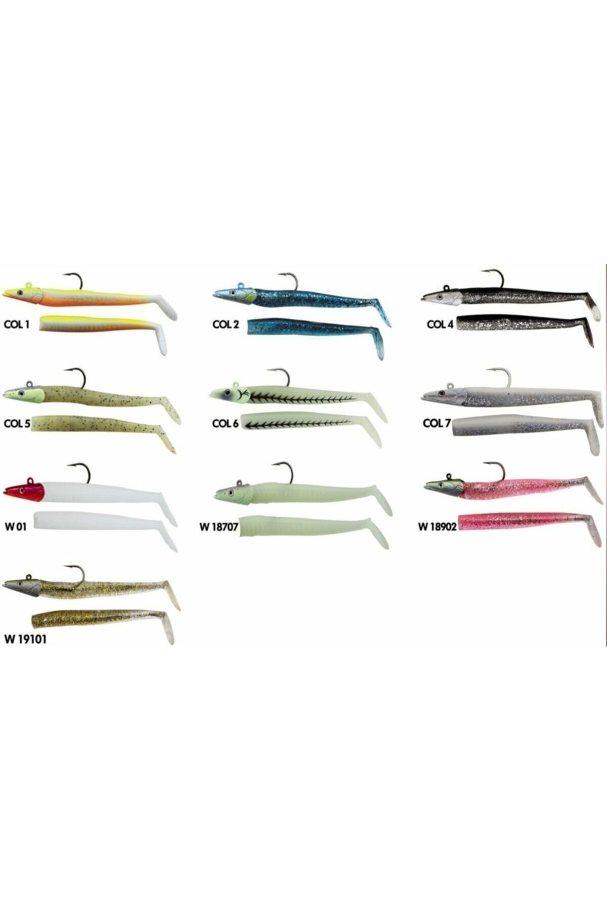 EFFE Sasi Sardine 11 Cm. 21,5 G. Sahte Silikon (1 Kafa + 2 Gövde)