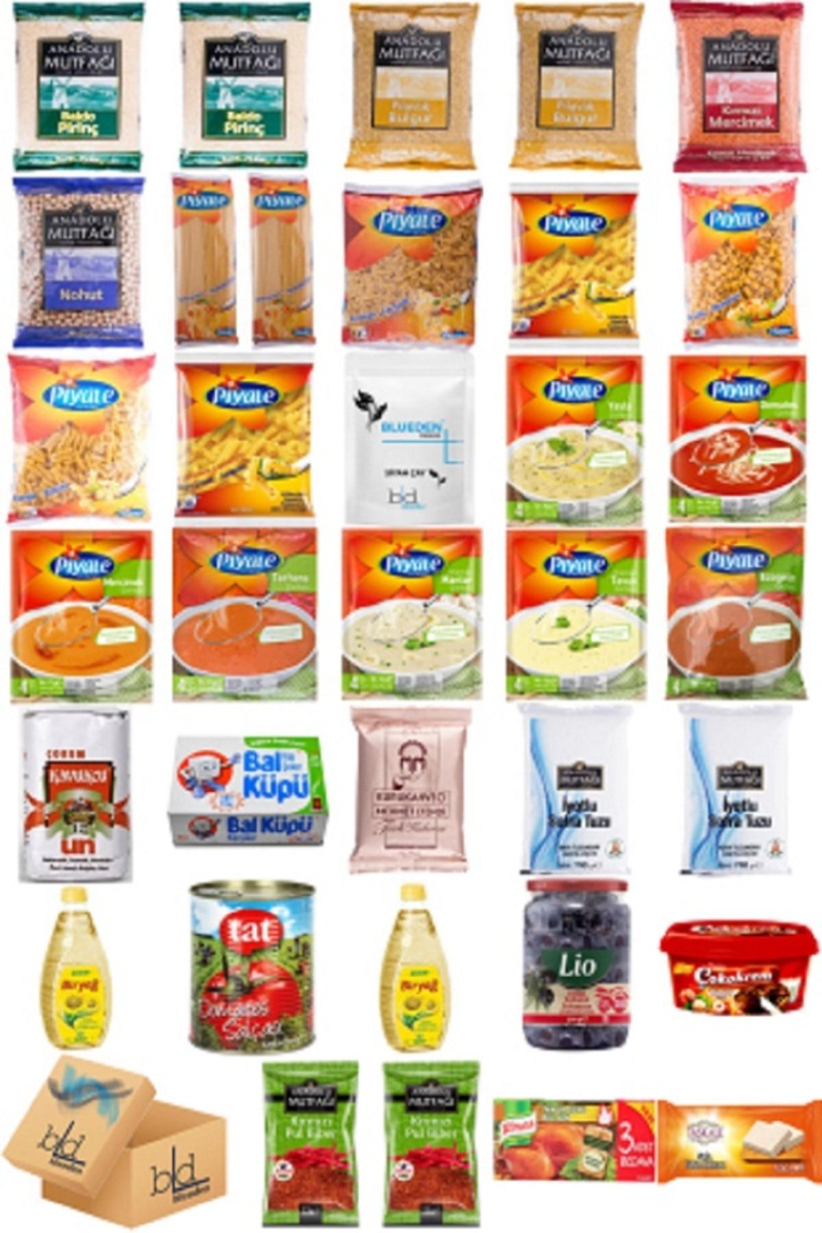 Blueden Ramazan Paketi 35 Parça 88 Nolu Paket