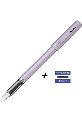 Prımeo Dolmakalem M Uç Lila & 6'lı Mavi Kartuş Image 0