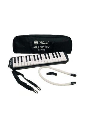 32 Tuşlu Ekonomik Melodika-Siyah Image 0