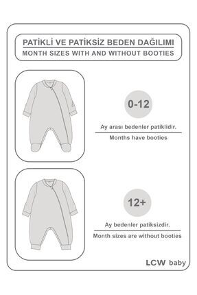 LCW baby 2.5 Tog Çiçekli Kız Bebek Uyku Tulumu Image 2