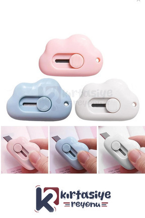 Taşınabilir Pratik Mini Maket Bıçağı - Sevimli Fenomen Falçata 1 Adet Image 1
