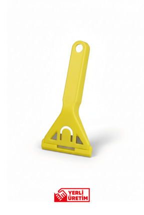 Cam Kazıma Bıçağı 3’lü Set | Paslanmaz Çelik, Ergonomik Saplı, Güvenli Temizlik Aracı Image 1