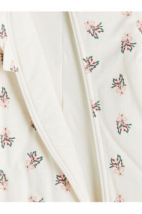 LCW baby 2.5 Tog Çiçekli Kız Bebek Uyku Tulumu Image 3