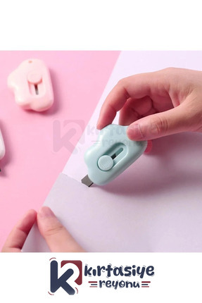 Taşınabilir Pratik Mini Maket Bıçağı - Sevimli Fenomen Falçata 1 Adet Image 2
