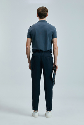 Laon Smart Erkek Polo Tişört Antrasit Image 5