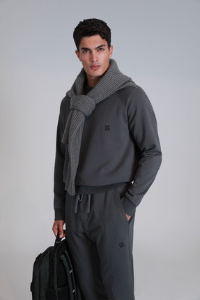 Grant Erkek Sweatshirt Haki Image 0