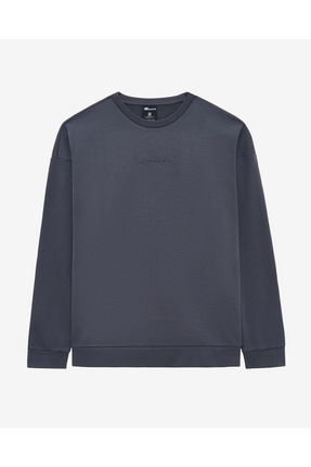 M Essential Crewneck Sweatshirt Erkek Gri Sweatshirt S2610015-3998 Image 0