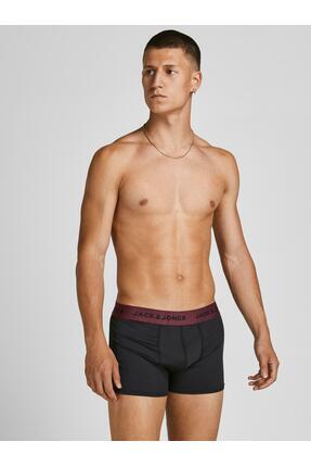 Jack Jones Flower Mıcrofıber 3 Lü Paket Erkek Boxer 12194284 Image 3