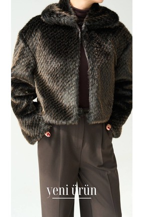 Desenli Kürk Image 2