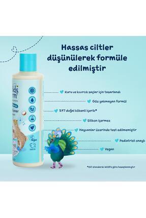 Kuru ve Kıvırcık Saçlar için Hindistan Cevizi Özlü Çocuk Saç Krem 250ml Image 5